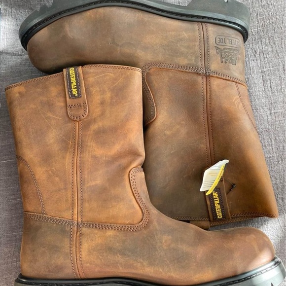 Caterpillar Shoes New 5 Wide Cat Footwear Mens St Revolver Pullon